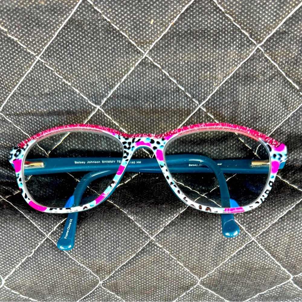 Betsey Johnson Shimmy Tea Eyeglasses